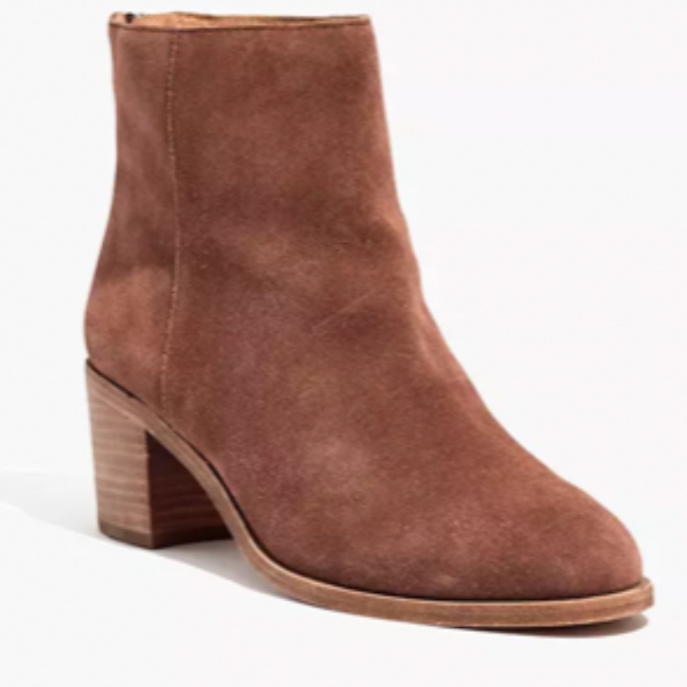 Madewell Pauline Suede Boot NEW